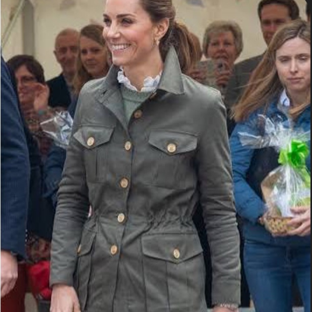 NWT Troy London Tracker Jacket in Olive